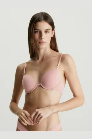 Calvin Klein Beugelloze-bh LIGHTLY LINED DEMI met verstelbare schouderbanden