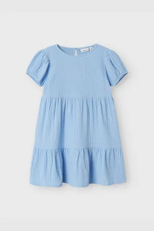 NAME IT Midi-jurk NMFJASMIN SS DRESS NOOS
