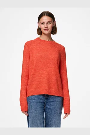 Pieces® Gebreide trui PCJULIANA LS O-NECK KNIT NOOS BC