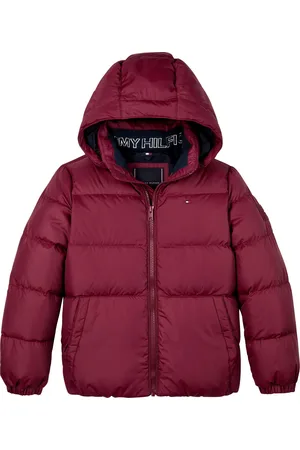 Tommy Hilfiger Donsjack ESSENTIAL DOWN JACKET Baby tot 2 jaar, met logo-patch en vlaglabel