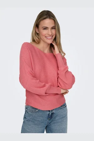 ONLY Gebreide trui ONLADALINE L/S SHORT PULLO KNT NOOS