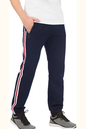 Trigema Sweatbroek joggingbroek met strepen opzij (1-delig)