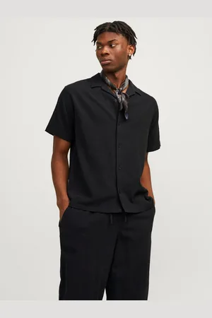 JACK & JONES Overhemd met korte mouwen JORLUKE CRINKLE RESORT SHIRT SS SN
