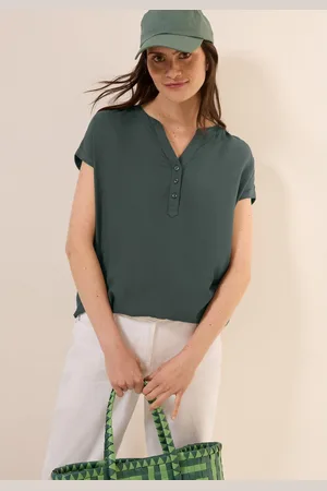 CECIL Blouse met korte mouwen