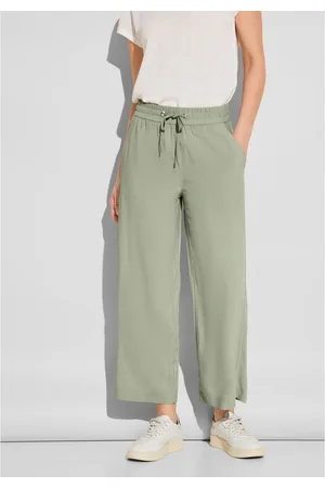 Street one 7/8 broek met wijde pijpen