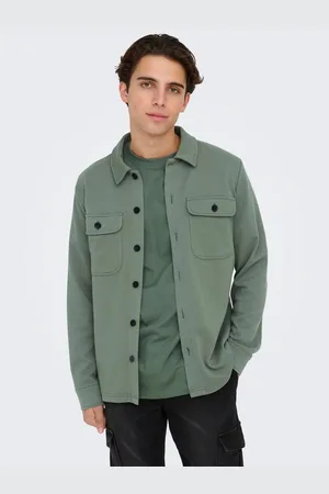 Only & Sons Overhemd met lange mouwen ONSNEWKODYL OVERSHIRT SWEAT NOOS