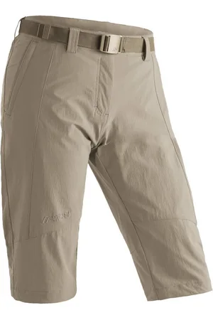 Maier Sports Capribroek Kluane Dames shorts, korte wandelbroek, outdoorbroek met 2 zakken, regular fit