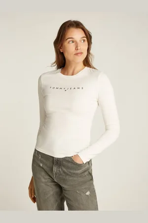 Tommy Hilfiger Shirt met lange mouwen TJW SLIM LINEAR TEE LS EXT