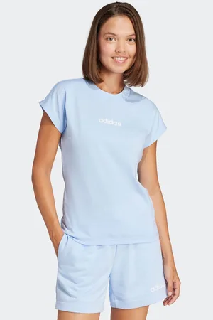 adidas T-shirt W LIN SJ T Basic T-shirt van zacht materiaal