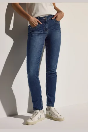 CECIL Slim fit jeans Stijl Toronto in five-pocketsstijl