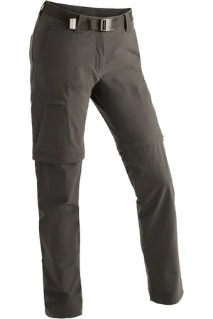 Maier Sports Functionele broek Inara slim zip Dames wandelbroek, zipp-off outdoorbroek, 4 zakken, slim fit