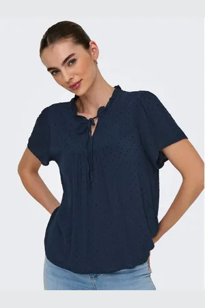 JDY Blouse met korte mouwen LIMA LIFE S/S TOP WVN NOOS