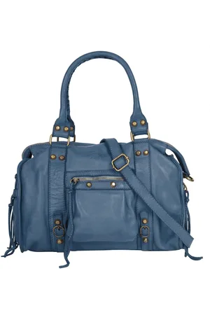 Samantha Look Shopper echt leer, made in italy (1-delig)