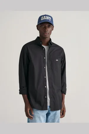 GANT Overhemd met lange mouwen Regular fit poplin overhemd licht slijtvast easy care