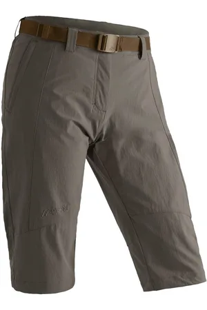 Maier Sports Capribroek Kluane Dames shorts, korte wandelbroek, outdoorbroek met 2 zakken, regular fit