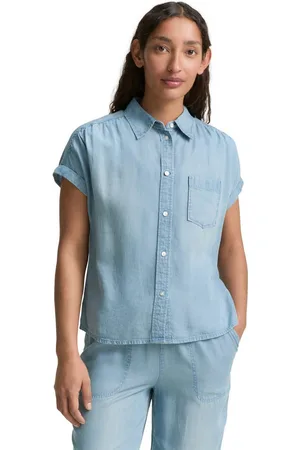 TOM TAILOR Overhemdblouse met borstzak