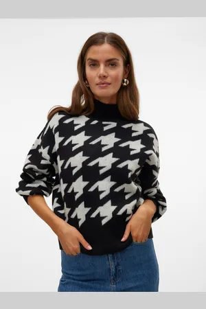 VERO MODA Trui met staande kraag VMMIRA LS HIGHNECK PULLOVER BOO
