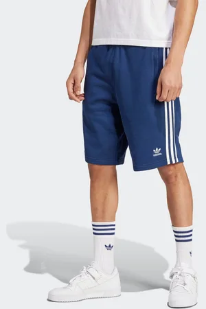adidas Short 3-STRIPE SHORT Drie-strepen sweat shorts van zacht french terry materiaal (1-delig)