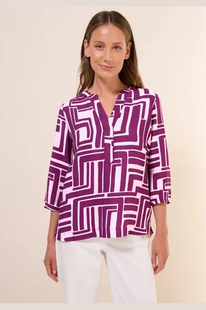 CECIL Gedessineerde blouse met grafisch patroon