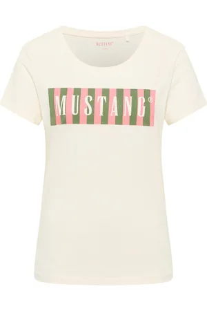 Mustang Shirt met korte mouwen Dames stijl Alma