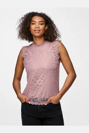 Pieces® Kanten top PCOLLINE