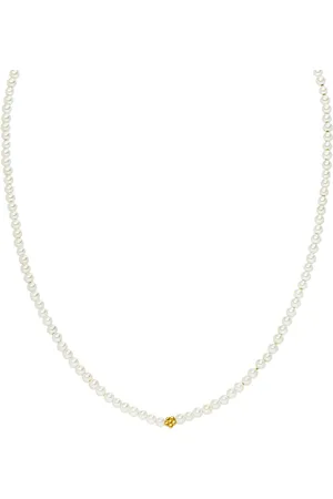 Purelei Parelsnoer Sieraden cadeau Bloomy bloem, 23162-Halsketting-Bloomy-Goud