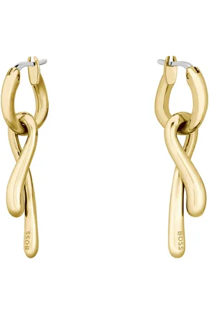 HUGO BOSS Paar oorhangers Met afneembare ophanghaken, GLOSS, 1580704