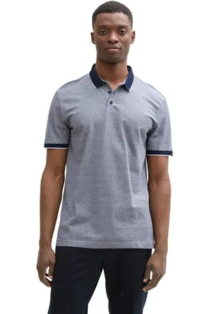 TOM TAILOR Poloshirt met contrastdetails