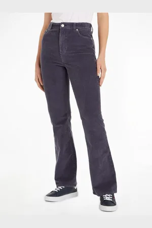 Tommy Hilfiger Broek met wijde pijpen TJW SYLVIA HR FLARE WASHED CORD