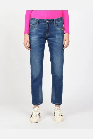 Gang Boyfriendjeans 94NADIA 5-pocketsstijl met ritssluiting en knoop