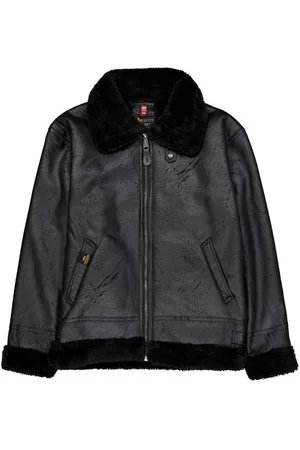 Alpha Industries Leren jack Men - Bomber Jackets B-3 Faux Leather