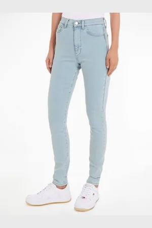 Tommy Hilfiger Comfortabele jeans Sylvia Skinny Slim Jeans hoog model