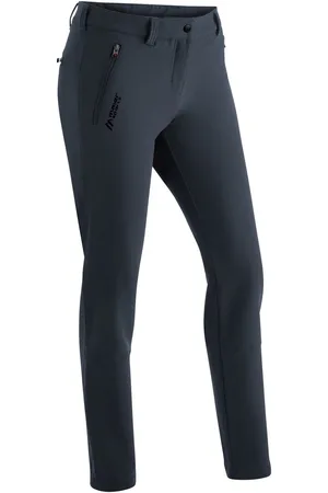 Maier Sports Functionele broek Helga slim warme dames outdoorbroek, robuuste wandelbroek, slim fit