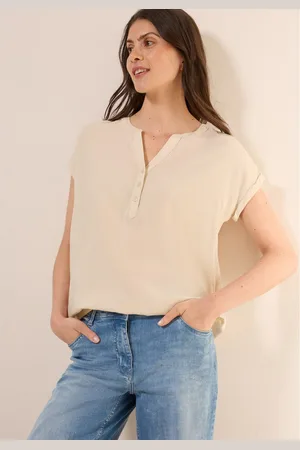 CECIL Blouse met korte mouwen