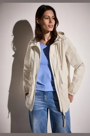 CECIL Windbreaker met capuchon en rijgkoord