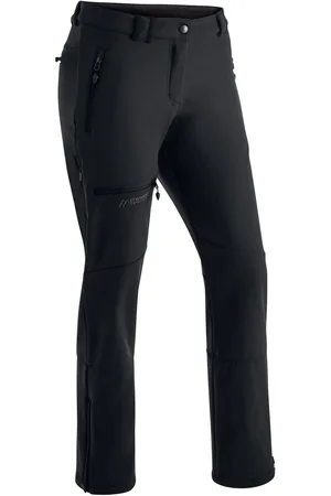 Maier Sports Softshell-broek Adakit W Dames trekkingbroek, ademende outdoorbroek, regular fit