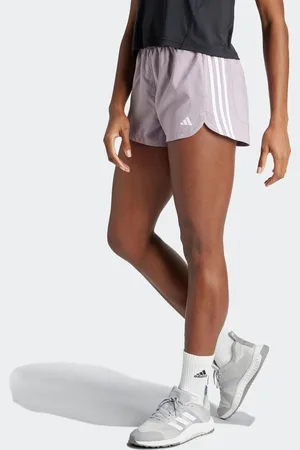 adidas Short PACER WVN HIGH Geweven trainingsshorts met hoge taille (1-delig)