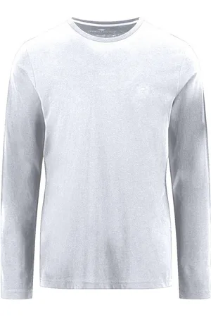 Fynch-Hatton Shirt met lange mouwen met logo-borduursel op de borst