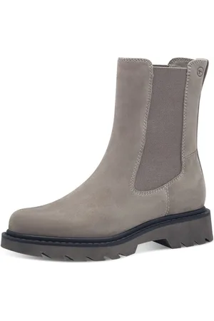Tamaris Chelsea-boots hakken, enkellaars, zakelijke schoen met subtiele decoratieve naden