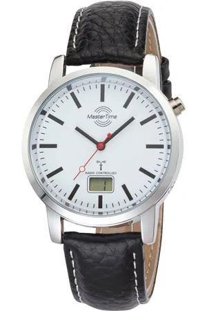 Master Time Radiografisch horloge Basic Horloge, kwartshorloge, herenhorloge, datum, leren band