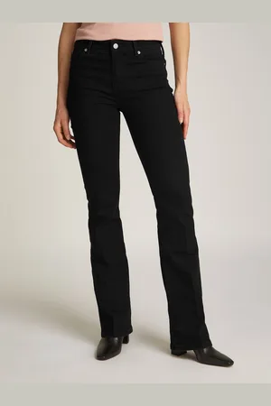 Tommy Hilfiger Bootcut jeans BOOTCUT REGULAR WAIST gemiddelde normale taillehoogte, met persplooien, met studs