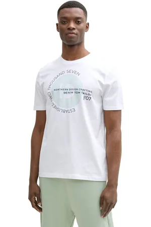 TOM TAILOR T-shirt met verschillende logoprints