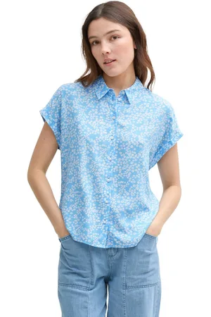 TOM TAILOR Shirtblouse met wijde mouwen