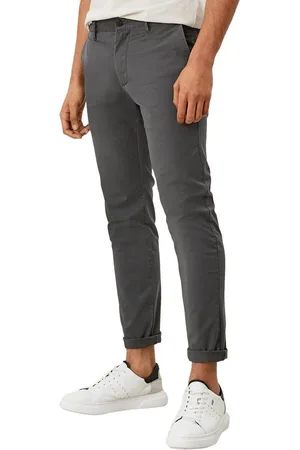 QS by s.Oliver Chino van katoen-twill