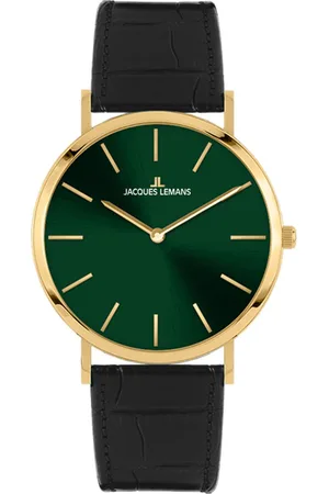Jacques Lemans Kwartshorloge Nizza Polshorloge, dameshorloge, leren armband, glas met saffiercoating