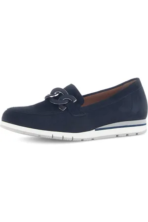 Gabor Instappers Florence , sleehak, instapschoen, comfort schoen, schoenmaat g (=breed)