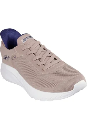 Skechers Slip-on sneakers BOBS SQUAD CHAOS-SOLID STEP , instapschoen, slippers, sneaker om in te stappen