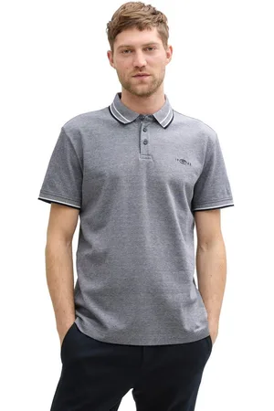 TOM TAILOR Poloshirt met geborduurd logo