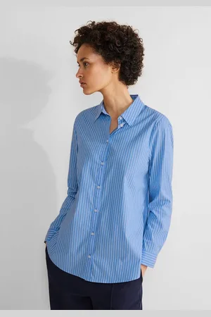 Street one Overhemdblouse met verlengd rugpand