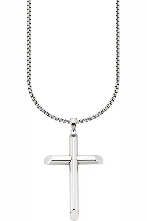 Bruno Banani Ketting met hanger Sieraad cadeau halsketting met hanger groot kruis